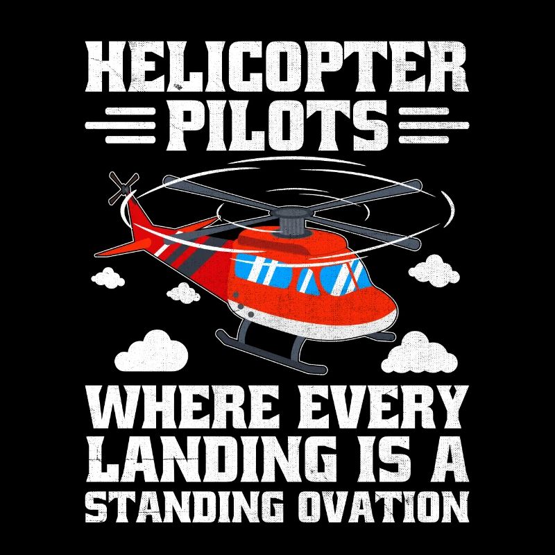 Hubschrauberpiloten, bei denen jede Landung ein Stellvertreter ist