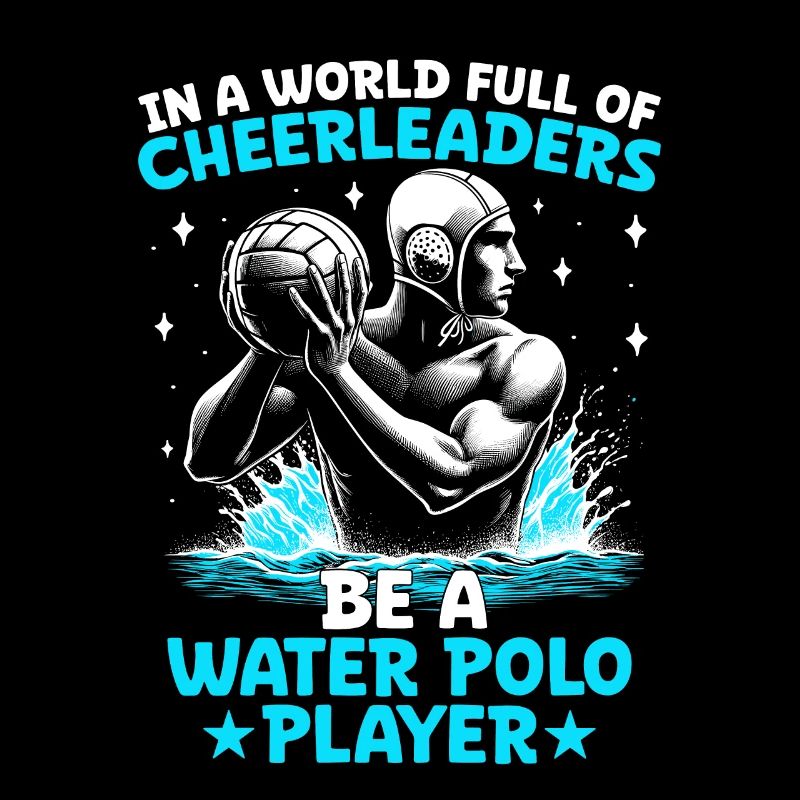 In einer Welt voller Cheerleader Sei ein Wasserball Pl