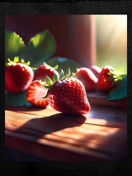 I love strawberries