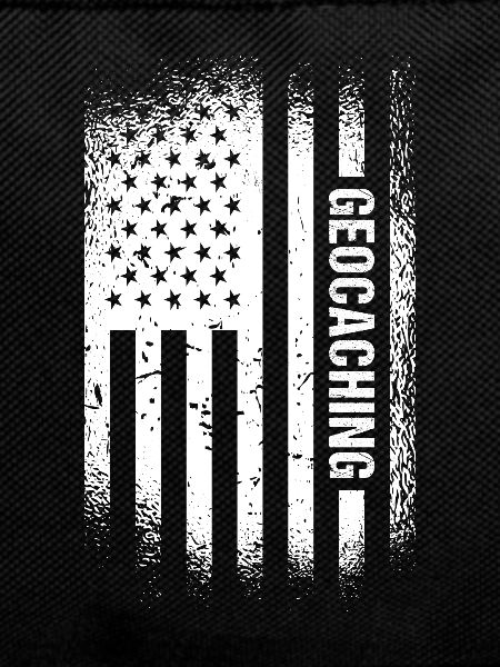 Geocacher Us Flag Geocaching