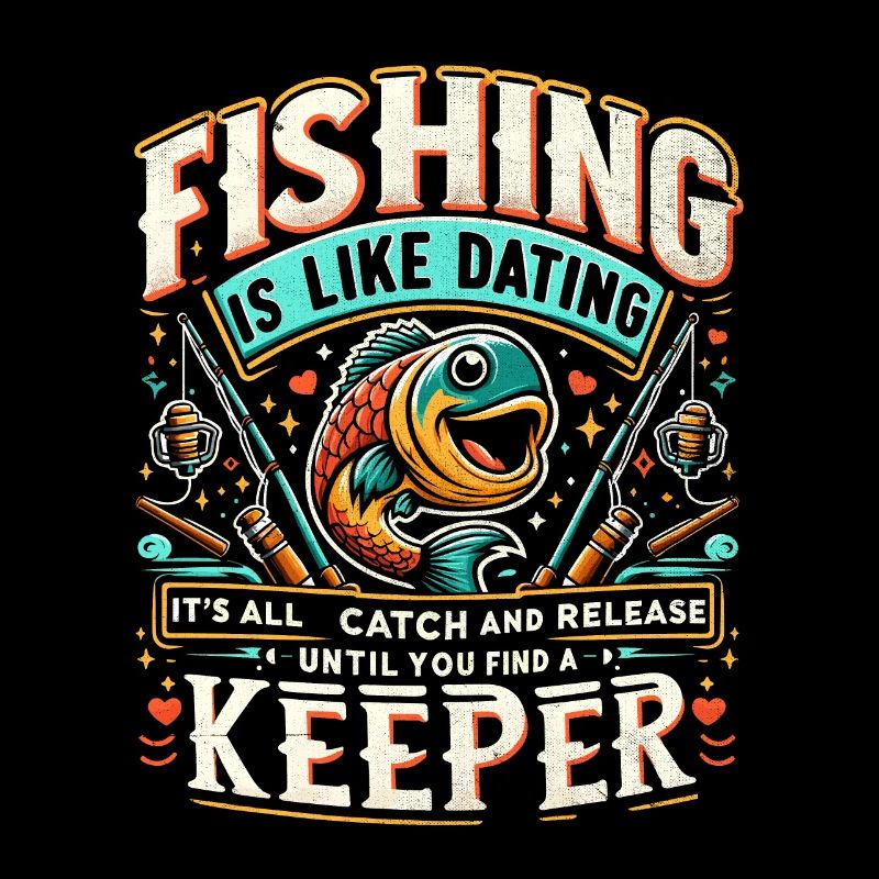 Fishing Is Like Dating It's All Catch And Release