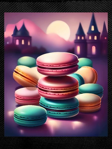 Awesome meringue macaroons