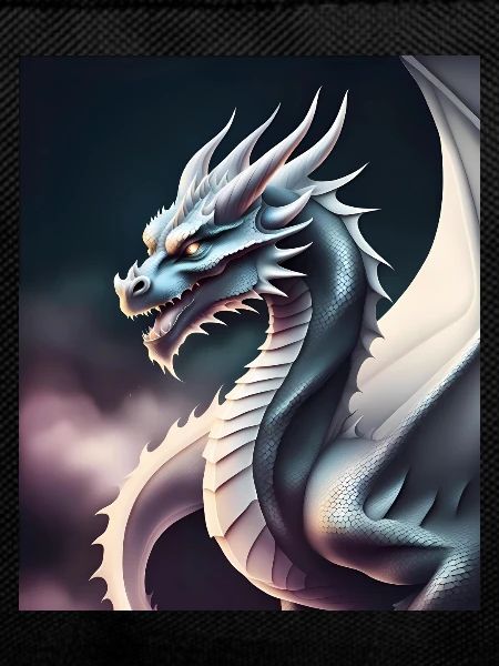 Dragon silhouette
