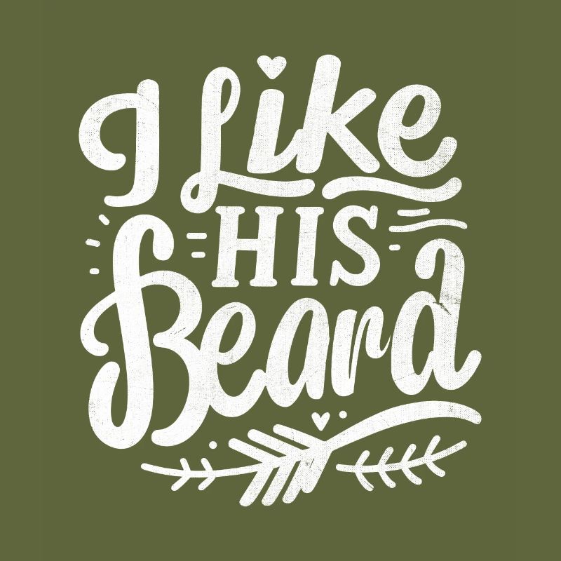 Ich mag seinen Bart Bärte Gesichtsbehaarung Ehefrau