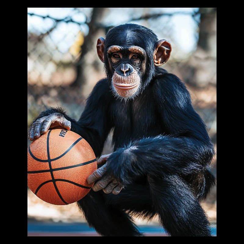 Chimpanzee Basketball