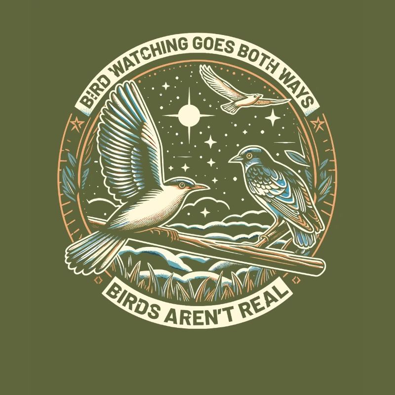 Bird Watching Goes Both Ways Birds Aren't Real