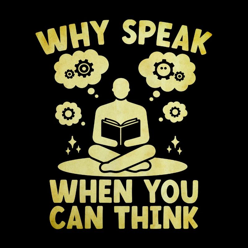 Why Speak When You Can Think Sayings For