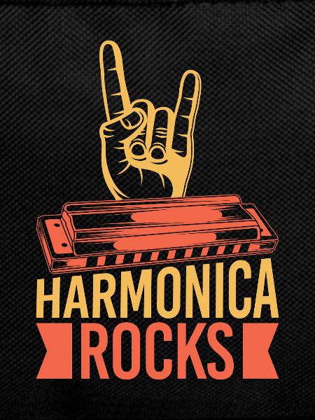Funny Harmonica Player Rocks Harmonica