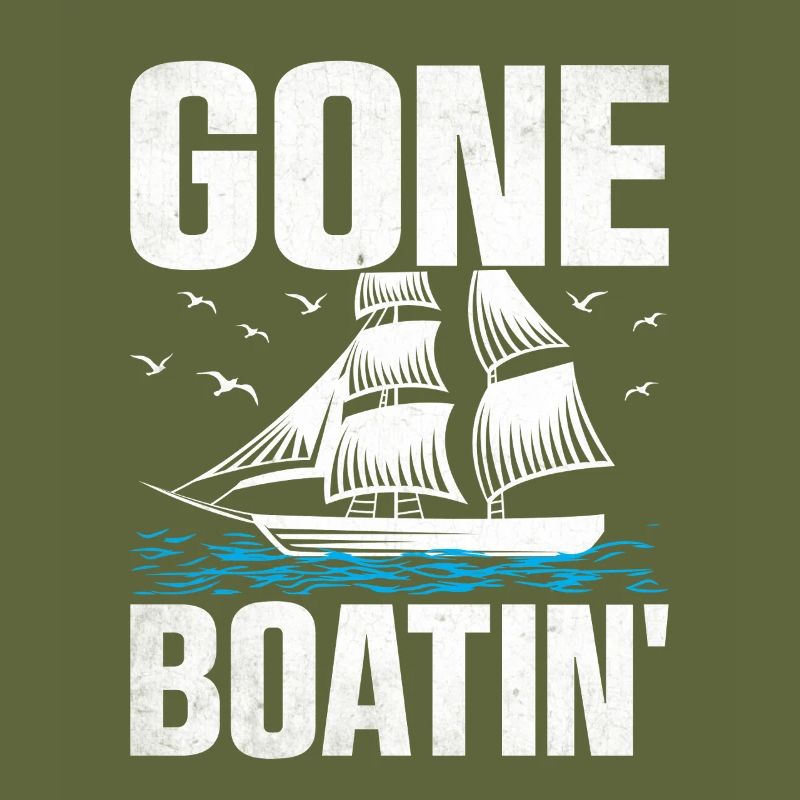 Gone Boatin' Paddelboot