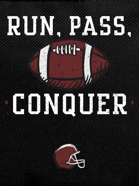 Run, pass, conquer - Football