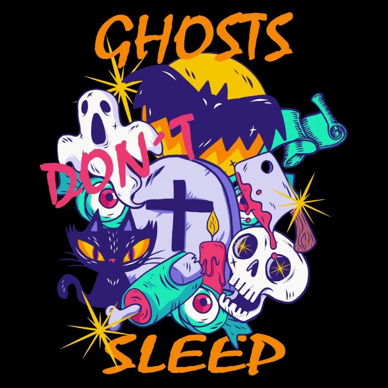 HALLOWEEN GHOSTS DON T SLEEP