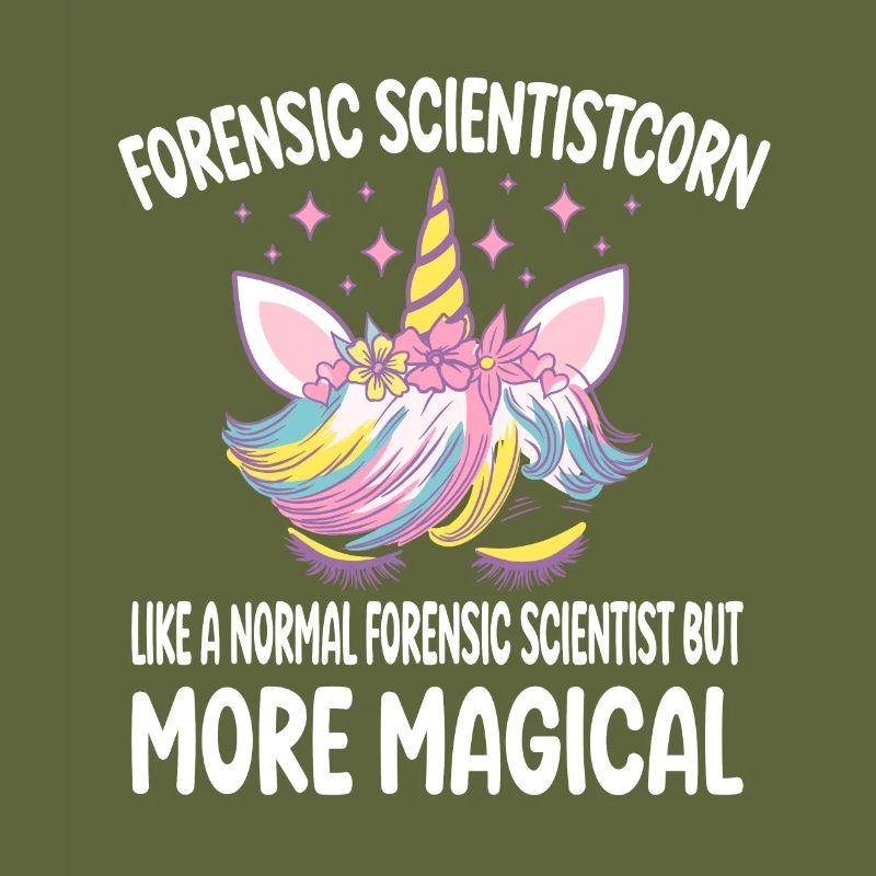 Forensic Scientistcorn like a normal Scientist