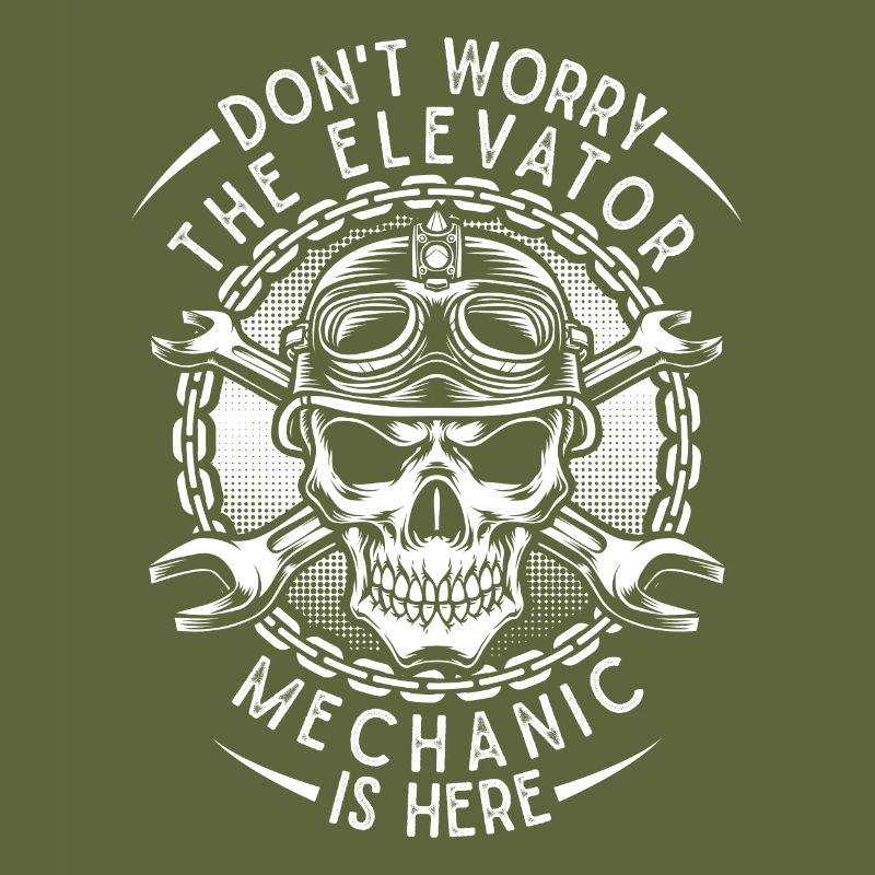 Funny Elevator Mechanic Don´t Worry The Elevator