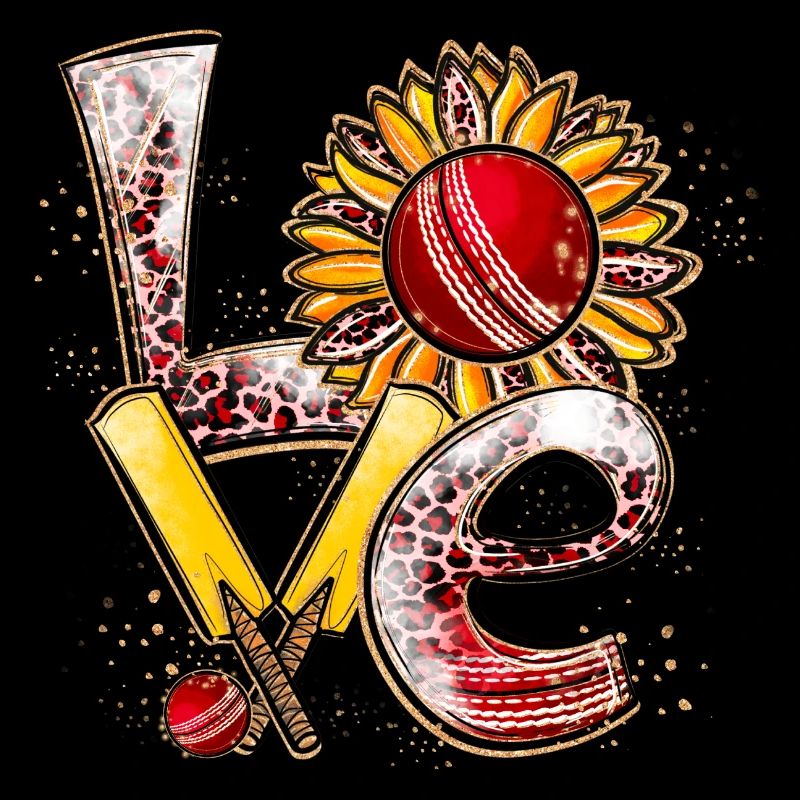 Love Cricket Player Cricketer