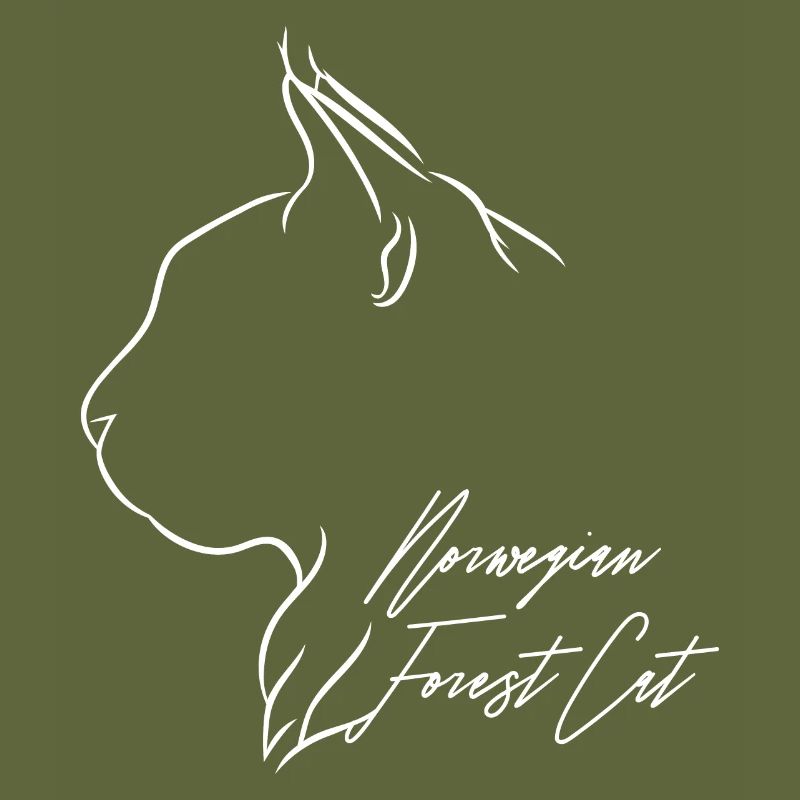 Norwegian Forest Cat Profil Katzen Katze Wilsigns