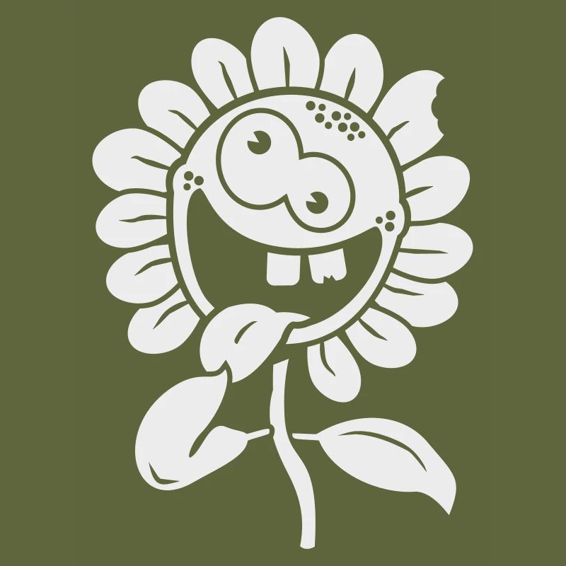 crazy flower negative 1c