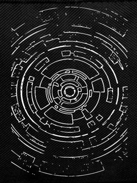 Kernkreis Nano-Tech Muster