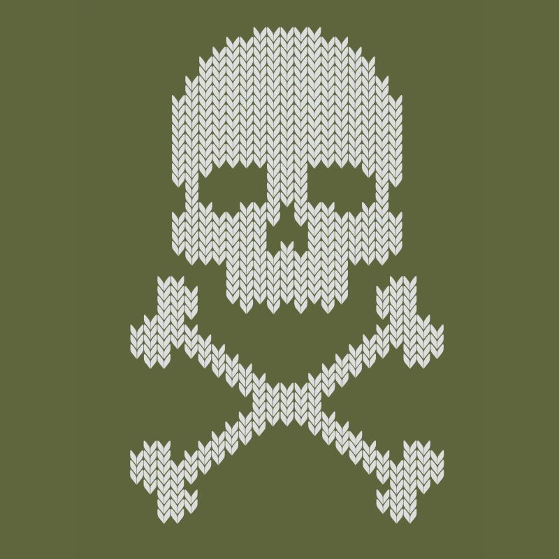 skull knitted