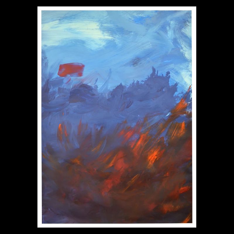 Original Art Print "Sturmsee"