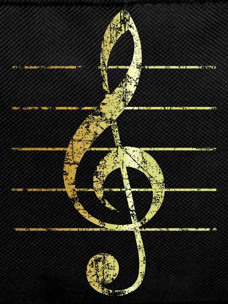 G-Clef - Treble Clef (Ancient Gold)