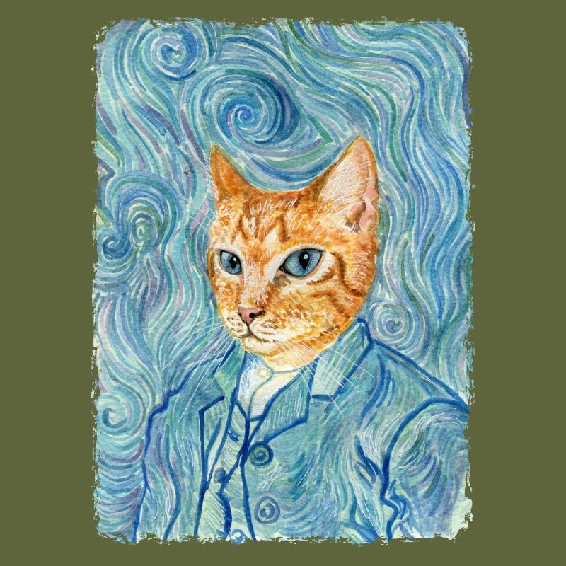 Kitten van Gogh