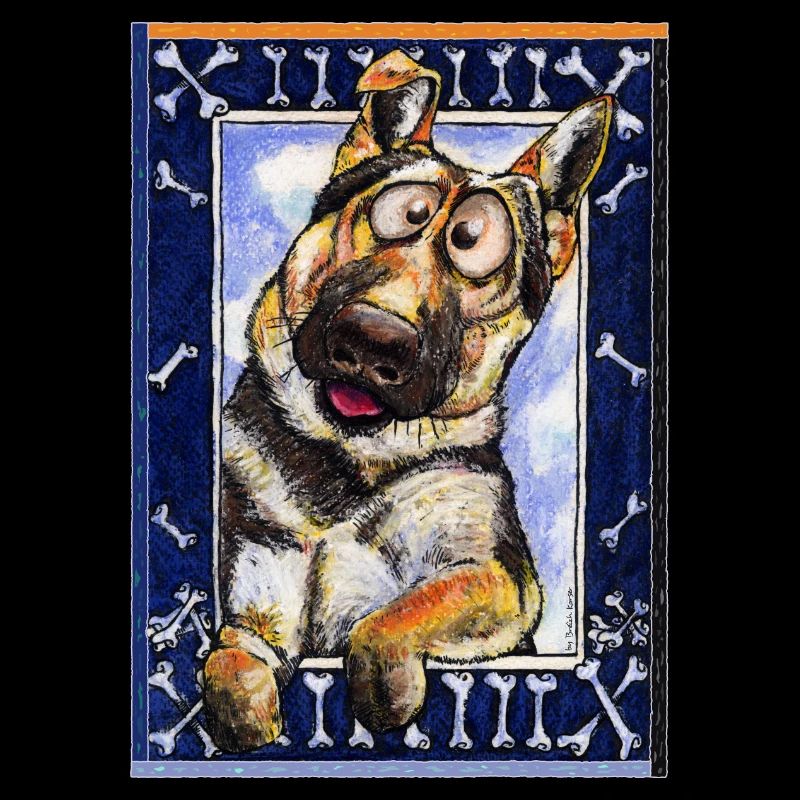 My shepherd is German