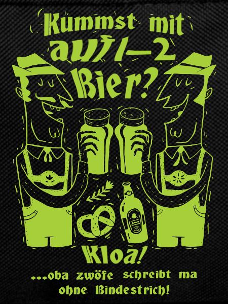 Lustige Biertrinker
