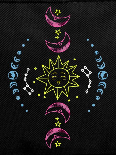 Sonne Mond und Erde