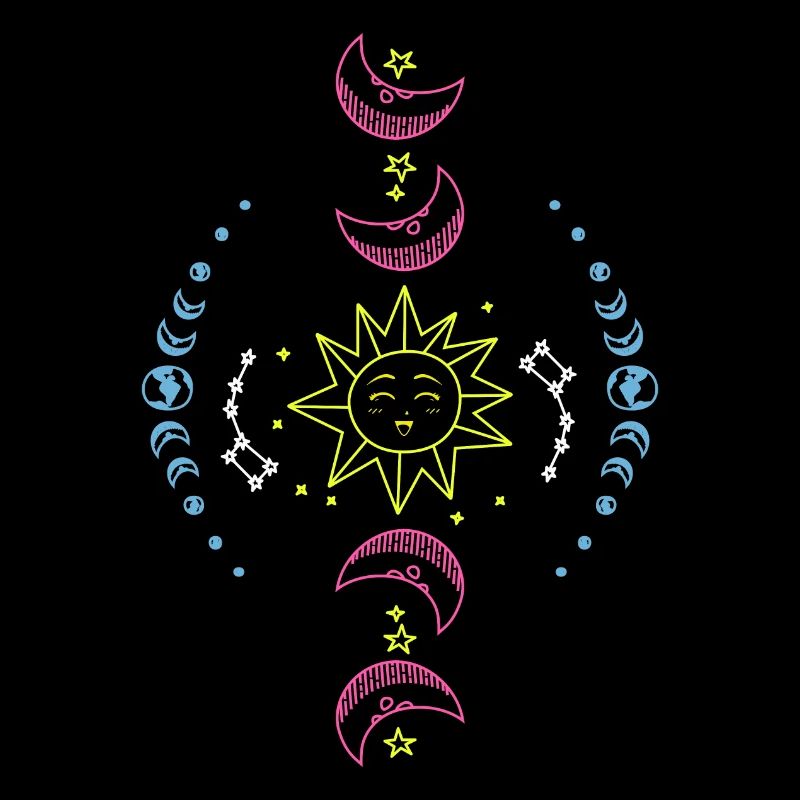 Sun Moon and Earth