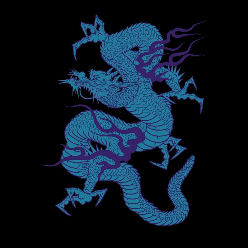 Blueish Dragon