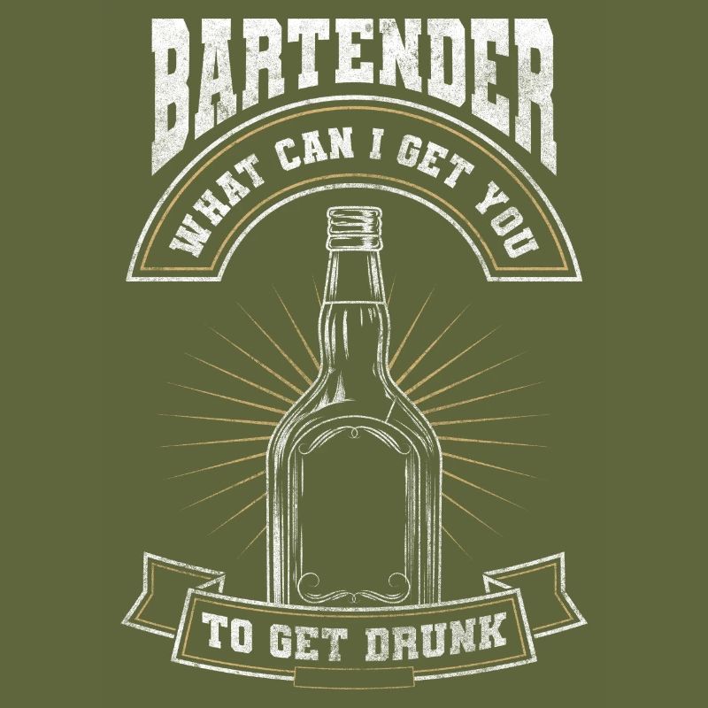 Serveur de bar Mixed Drink Profession