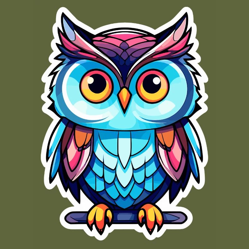 Eule Illustration