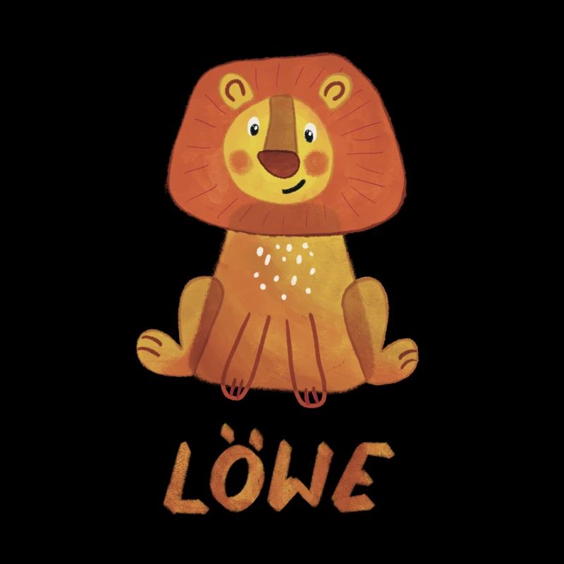 Löwe – Süßes Tiermotiv 🦁