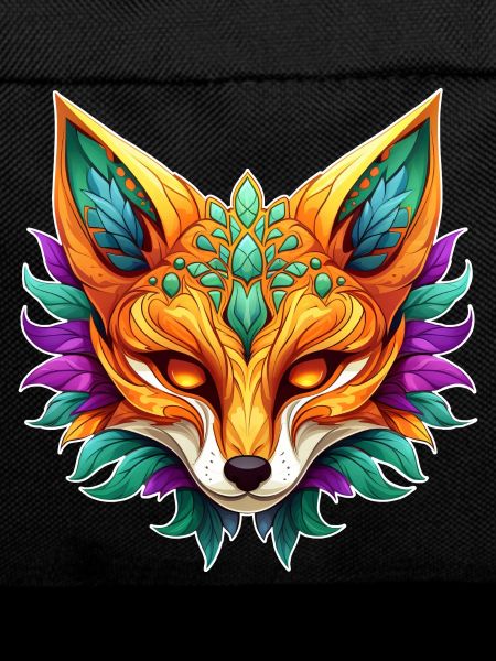 Mardi Gras Fox Portrait
