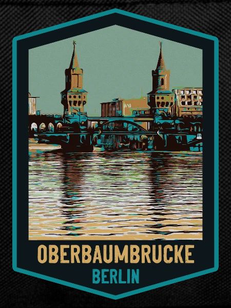 Illustration Oberbaum Bridge, Berlin