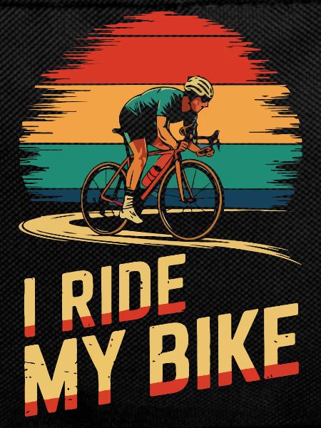 Sunset Cycling Enthusiast Tee