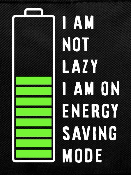 I am not lazy