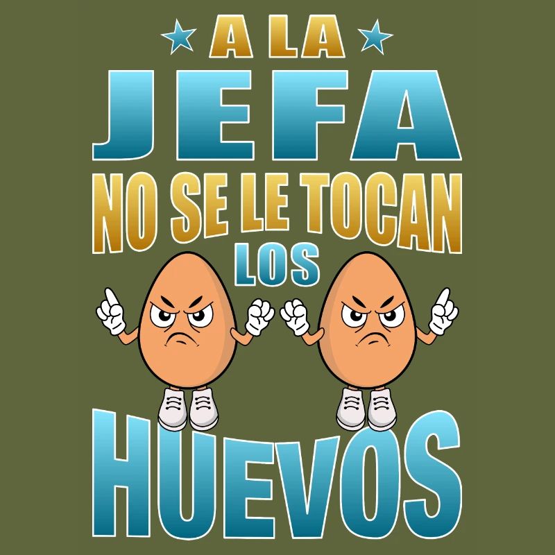 A la jefa no se le tocan los huevos