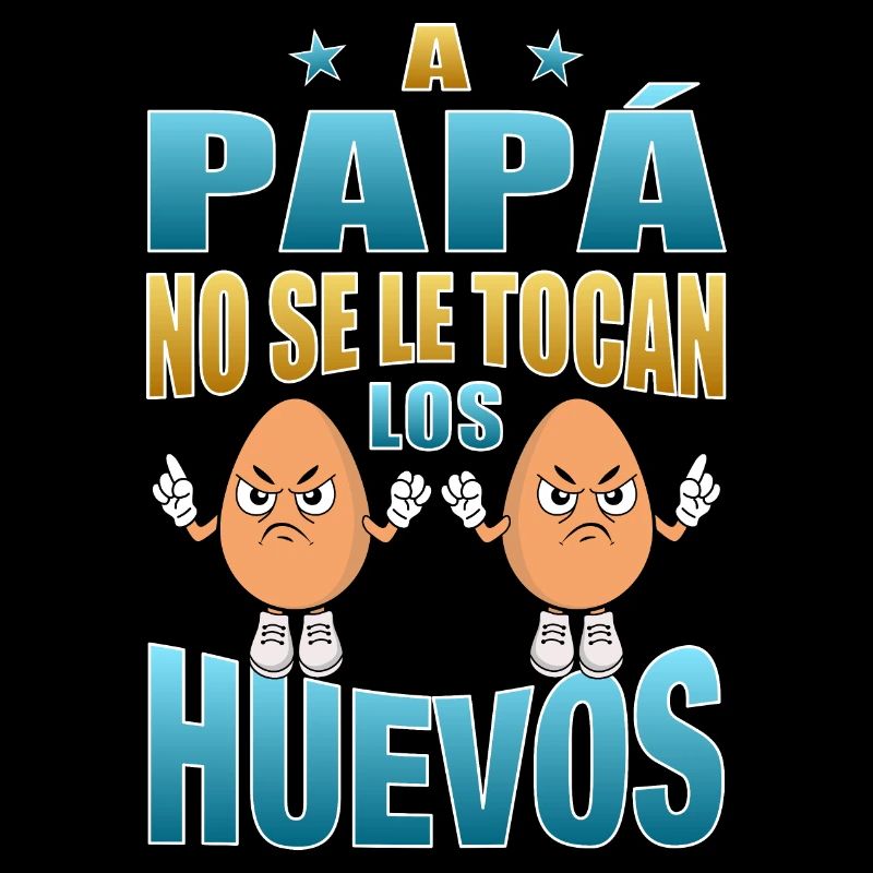 Dad doesn't touch his balls
