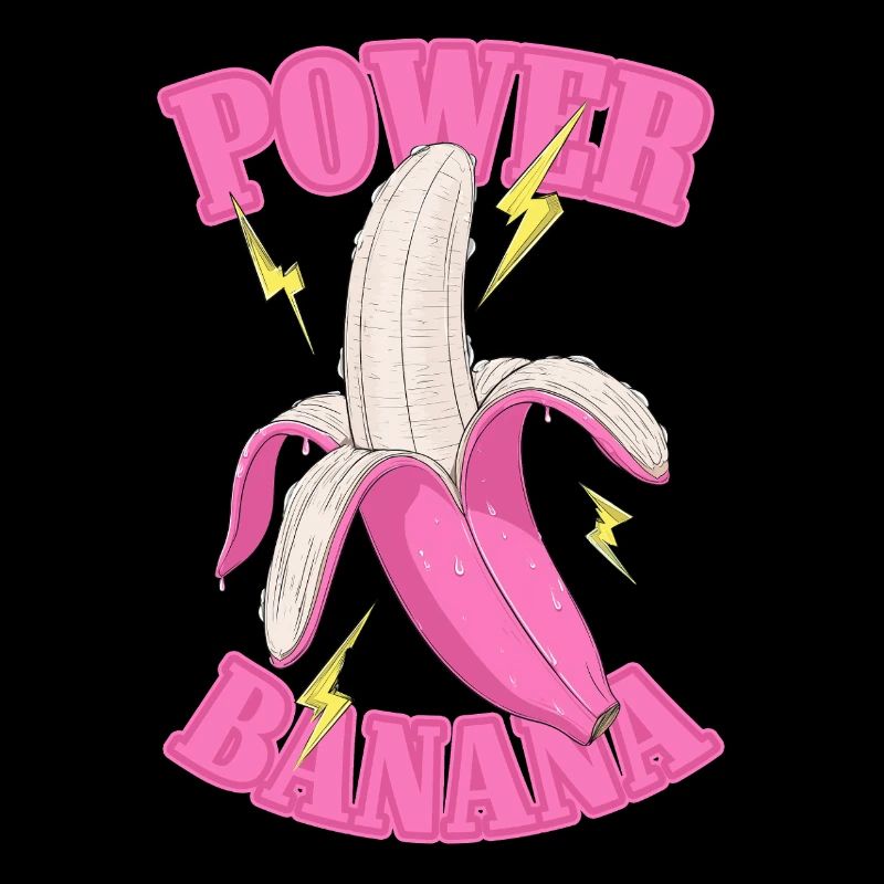 Kitschy Power Banana