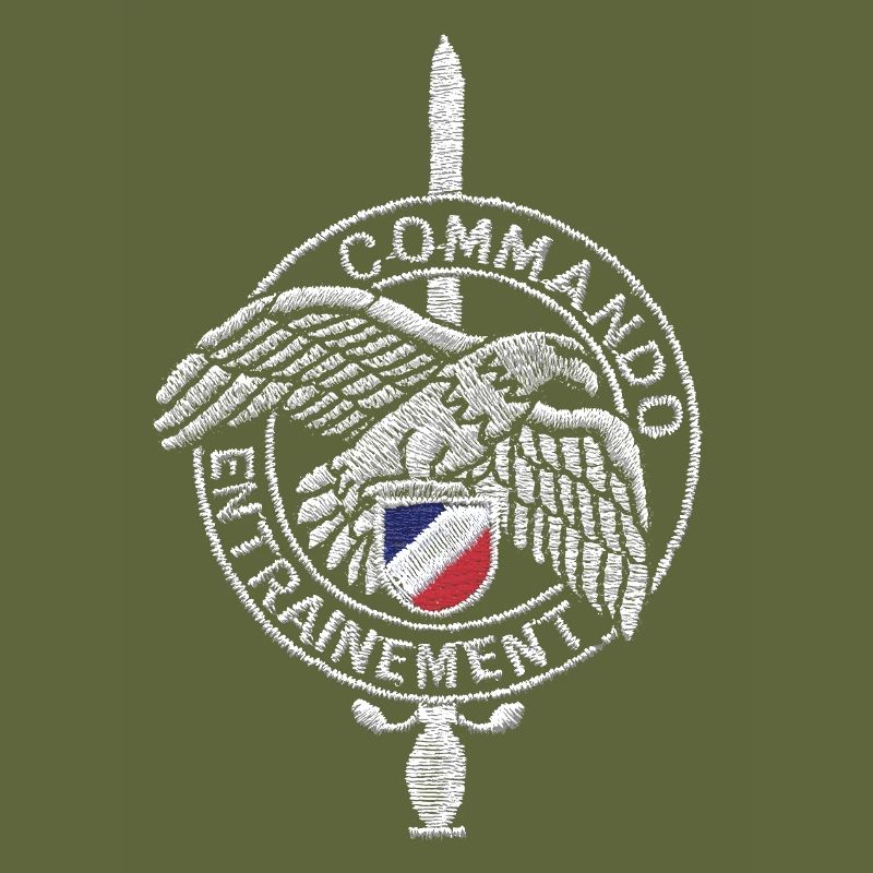 Special Forces Commando Abzeichen Frankreich Grafik