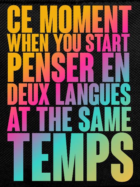Multilingual Thought Time Print