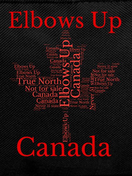 Elbows Up Canada Protest T-shirt 