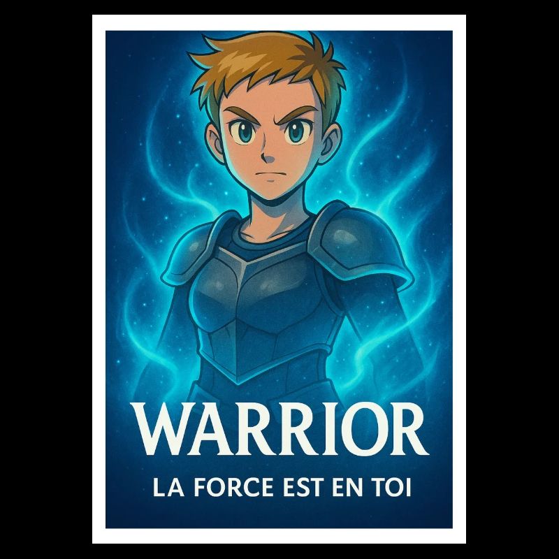 Blue Aura Warrior
