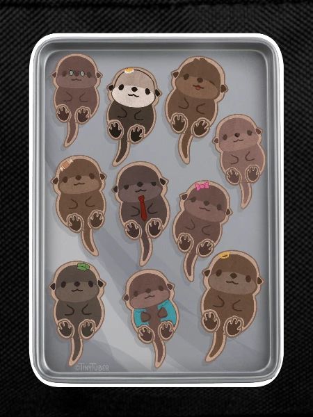 Tazz Talks | Otter Cookie Tray Parade