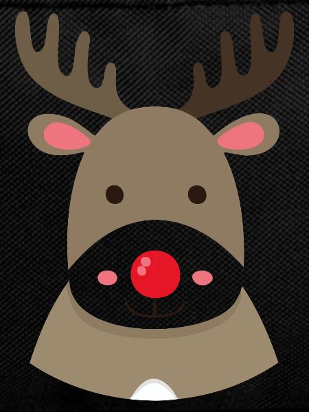 Rudolph Reindeer Cartoon Motif