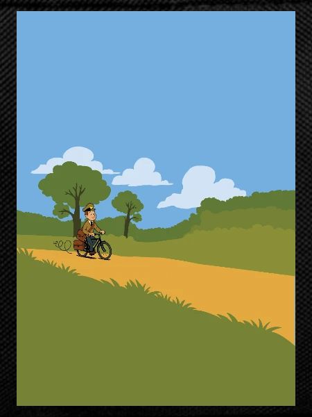 Facteur à vélo