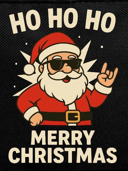 Santa Ho Ho Ho Merry Christmas