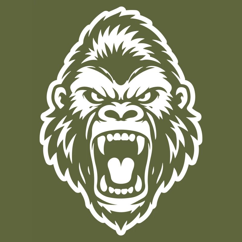 Gorilla Head