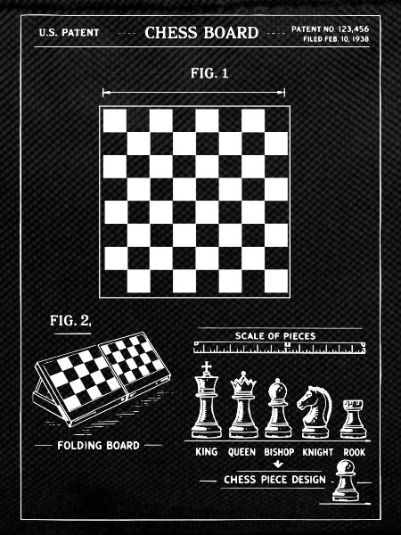Chessboard Blueprint Patent